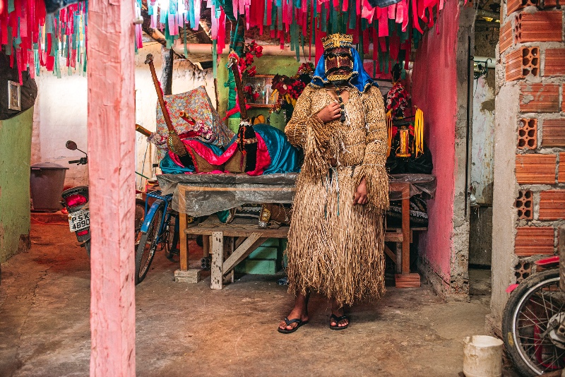 O reisado. Reisado Encantos da Terra do Mestre Sebastião Chinês. Caxias, Maranhão. 2019